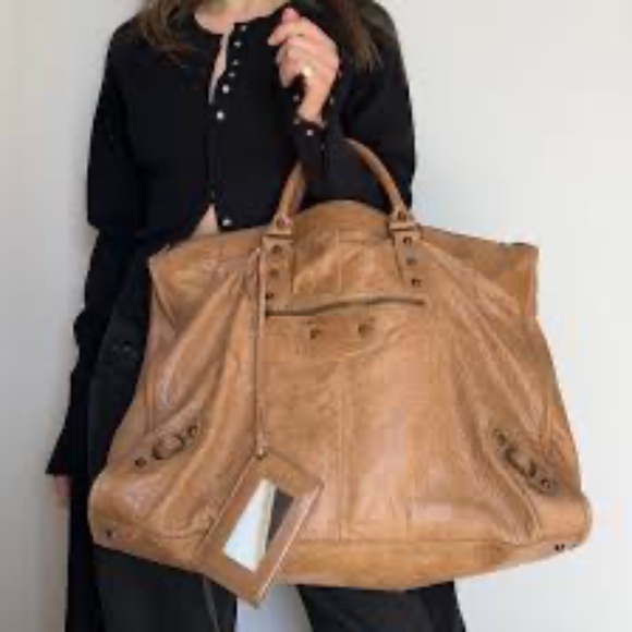 Balenciaga Weekender covered giant, brogue Cognac - Picture 16 of 16